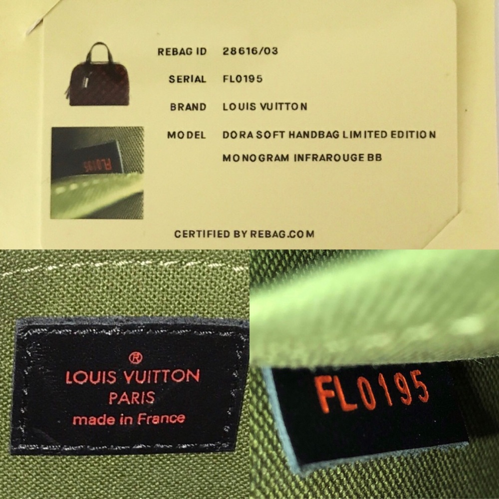 ⛔️SOLD⛔️ Louis Vuitton Infrarouge Dora Crossbody - Picture 8 of 8